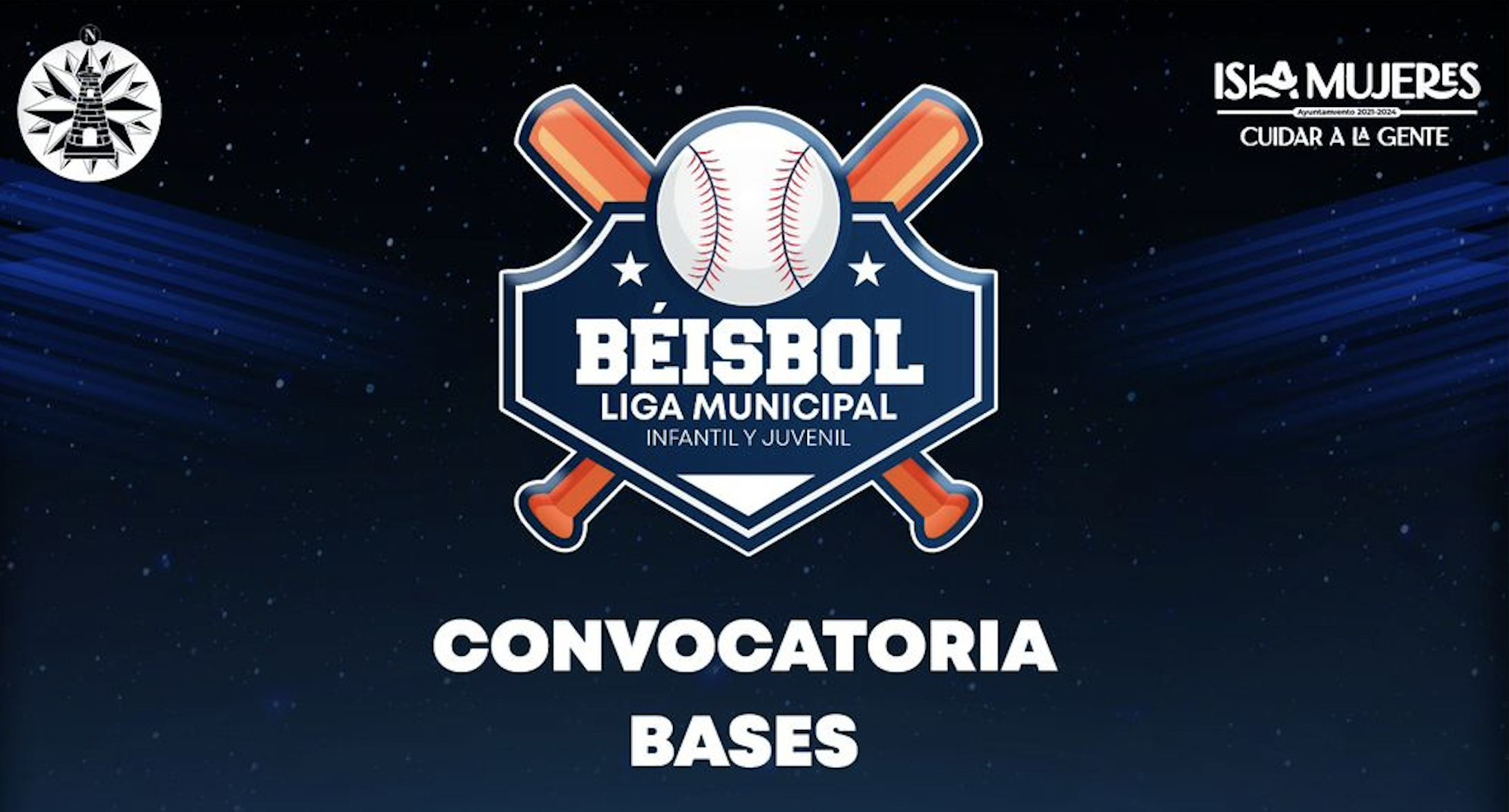 Abren convocatoria para Liga de Beisbol Municipal infantil y juvenil en Isla Mujeres